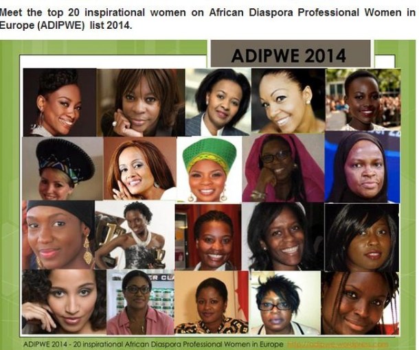 Top 20 African Diaspora Professional Women in Europe